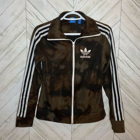 adidas Jackets & Blazers - Adidas tie dye track suit jacket
